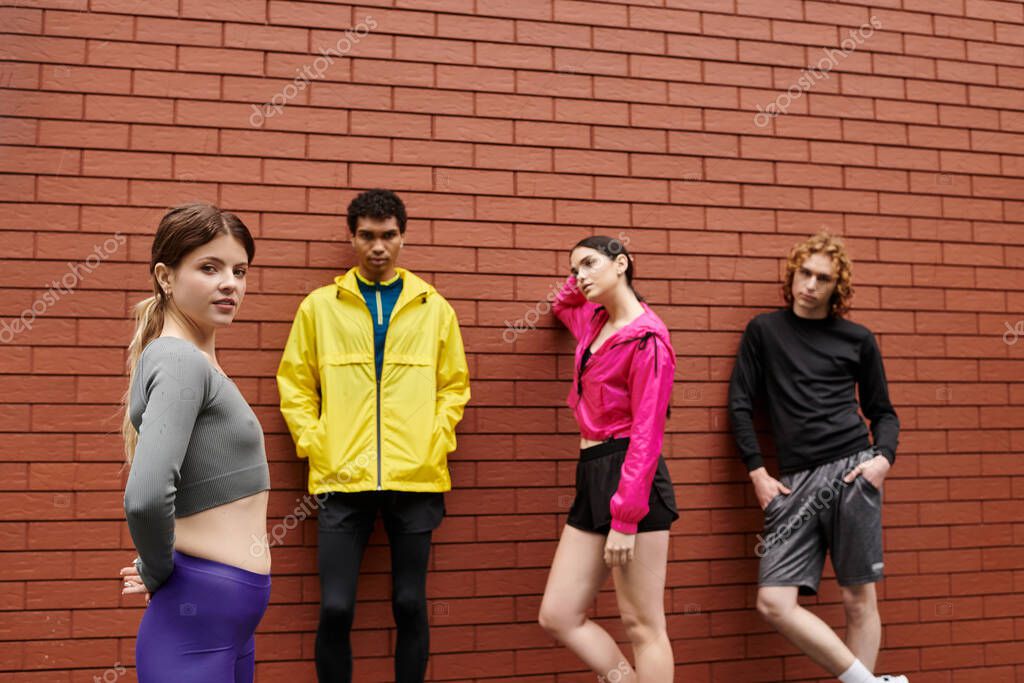 Ropa deportiva premium en exhibición